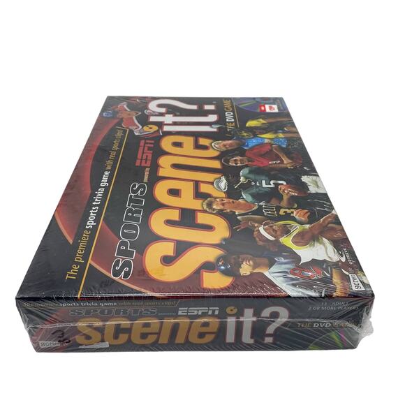 Scene It? Sports By ESPN DVD Game Sports Trivia Sealed Brand New - Picture 3 of 3